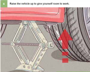 How to Switch the Wheels on a Car插图5