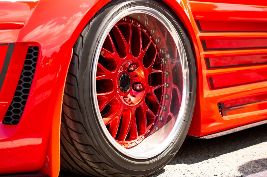 pre-polished and painted wheels