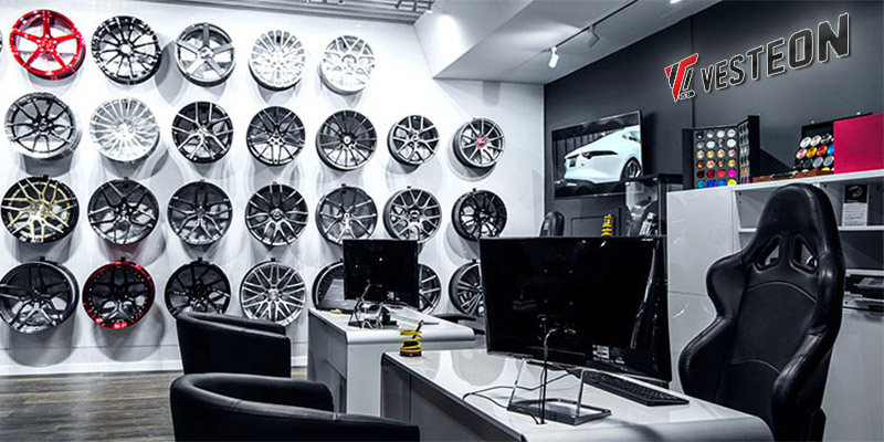 Vesteon’s products display