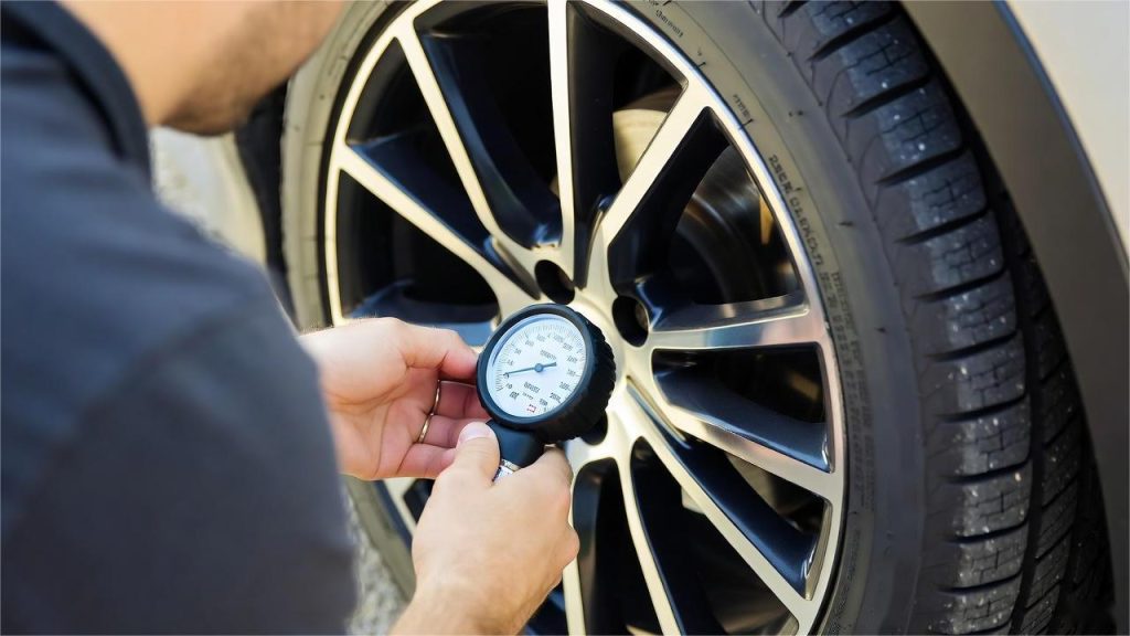 monitor tire pressure regularly